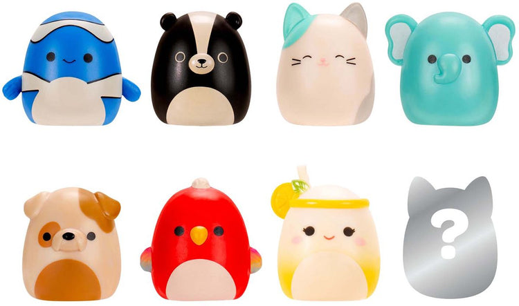 Jazwares Squishmallows – Squish-A-Longs-Spielzeugfiguren, Stil 4 – 8 Stück.