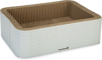 Beeztees Kero Kratzkorb Katze – Kratzpappe – Kratzbrett – Kratzspielzeug – 40 x 31 x 12 cm