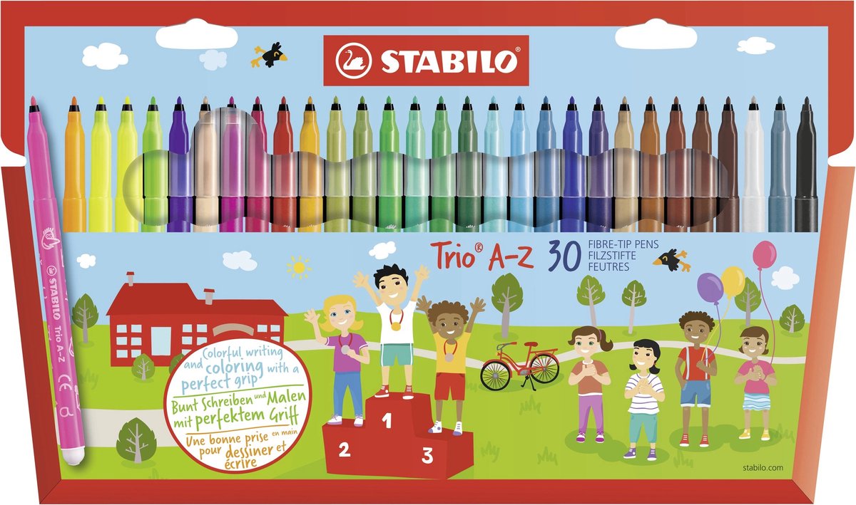 Stabilo Trio A-Z fühlt, 30.