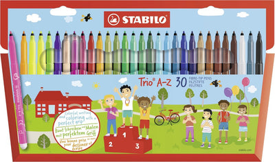 Stabilo Trio A-Z fühlt, 30.