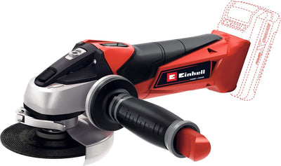 Einhell Akku-Winkelschleifer te-ag 18 115 li solo + Zubehör - Power