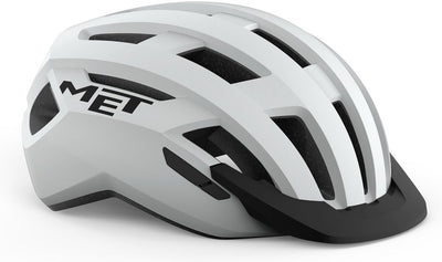 Mit Allroad Fahrradhelm Herren Damen – Fahrradhelm Erwachsene – Größe M (56–58 cm) – Weiß
