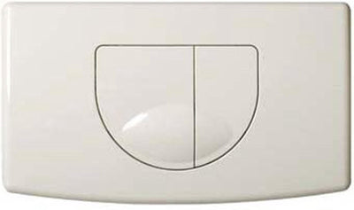 Plieger Hauptbedienfeld – WC-Bedienfeld – 2 Tasten – Pergamon-Bedienfeld