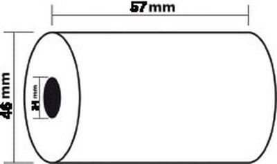 Exacompta Druckerpapier Berechnungsrolle BC MC 57x46x12 5x