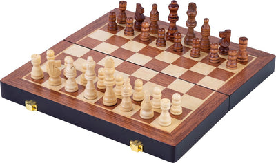 Schachspiel Holz faltete Ascheholz