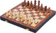 Schachspiel Holz faltete Ascheholz