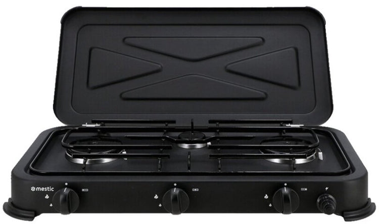 Mestic Herd mgc-300 – 3 Brenner – 2 x 2200 W, 1 x 850 W – maximale Leistung: 5250 W – Campingkocher