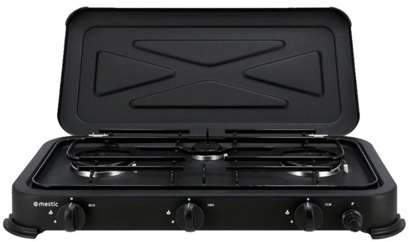 Mestic Herd mgc-300 – 3 Brenner – 2 x 2200 W, 1 x 850 W – maximale Leistung: 5250 W – Campingkocher