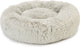 Beeztees Kätzchen Vako – Katzenkorb – Plüsch – Grau – 50 x 50 x 18 cm