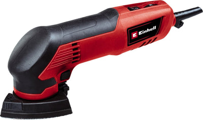 Einhell Elektro-Deltaschleifer TC-DS 20 E – 200 W – variable Drehzahl – Staubabsauganschluss – inkl. 9 Stück Schleifpapier