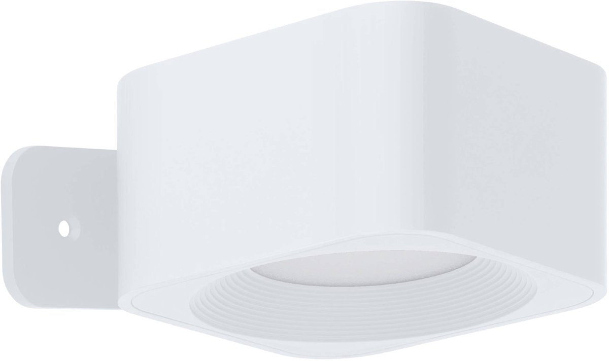 Eglo muraglie Wandleuchte – wiederaufladbar (bis zu 24 Stunden Licht) – kabellos – 7,5 cm – weiß – einstellbares weißes Licht – dimmbar