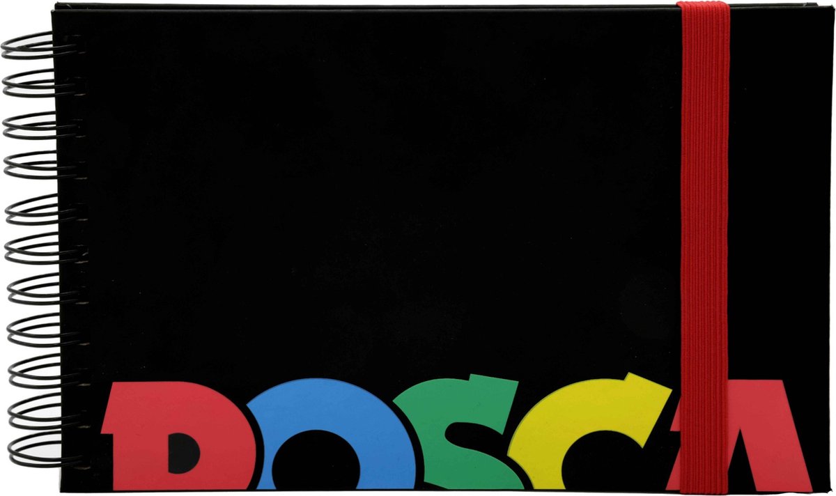 Posca Blackbook Skizzenbuch A5 mit Spirale