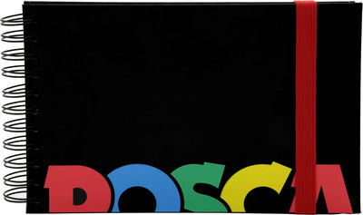 Posca Blackbook Skizzenbuch A5 mit Spirale
