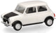 Herpa Mini Cooper Mayfair + Scheinwerfer, weiß (Rechtslenker)