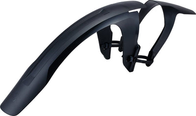 BBB Cycling Fullguard Vorderradschutzblech Mountainbike – Schutzblech MTB – Montage Vorderradgabel (E) MTB – Schwarz – Größe 28 29 Zoll – BFD-61F