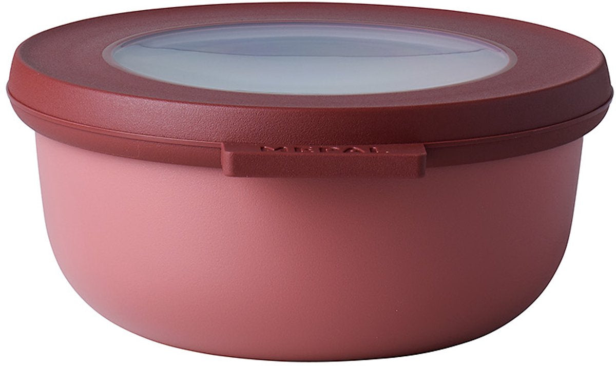 Mepal – Multi-Bowl-Cirqula-Lebensmittelbehälter – 350 ml – rund – lebendiges Mauve