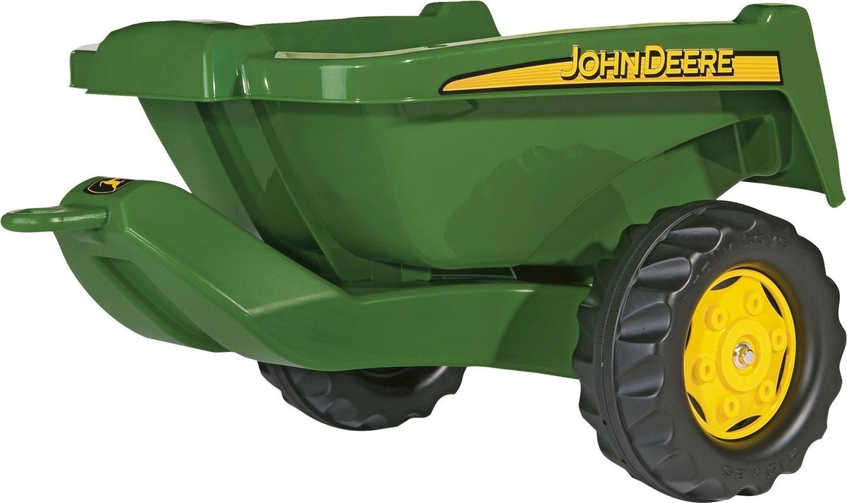 Rolly Toys Trailer Rollykipper II John Deere 56 cm Grün