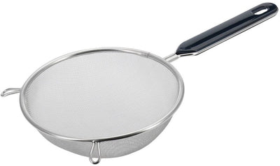 Westmark Haushaltssieb, traditionell, ø 16 cm, Edelstahl Kunststoff, Silber Schwarz, 12832270