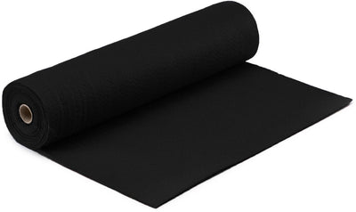 Vaessen Creative Filz auf Rolle – Schwarz – 1 mm – 45 cm x 5 m