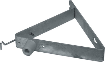 GB-Türflügel 45° – mit Puffer – 275 x 250 mm – schwere Ausführung
