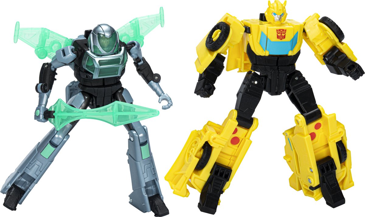 Transformers Earthspark Cyber Combiner Bumblebee Mo Malto – Actionfigur