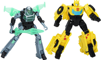 Transformers Earthspark Cyber Combiner Bumblebee Mo Malto – Actionfigur