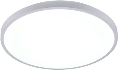 Rl Live Your Light Reality Slope - Deckenleuchte - Weiß matt - inkl. 1x SMD 34 W - Fernbedienung - integrierter Dimmer - stufenlos einstellbare Lichtfarbe - Nachtlicht - dimmbar mit Schalter - nicht für externen Dimmer geeignet - Memory-Funktion - Timer