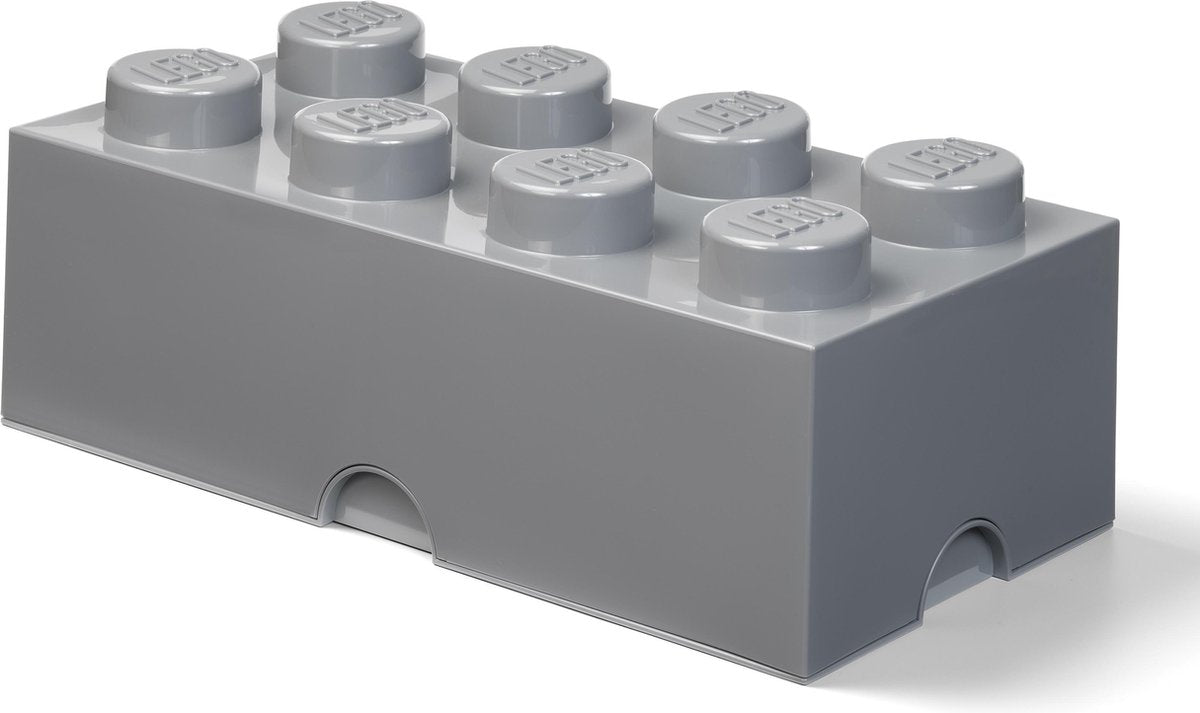 Zimmer Kopenhagen Lego Storage Brick 8 Grau