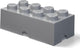 Zimmer Kopenhagen Lego Storage Brick 8 Grau