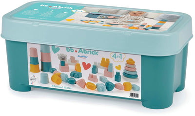 Abrick Baby Toys 4in1 Play Set in Storage Box, 41DLG.