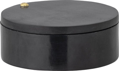 Bloomingville – Manja-Topf mit Deckel – Schwarz – Speckstein