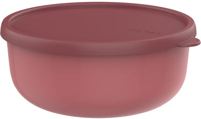 Mepal Aufbewahrungsbox Lumina – 1,5 l – Mikrowellenbehälter mit Deckel – Vivid Mauve