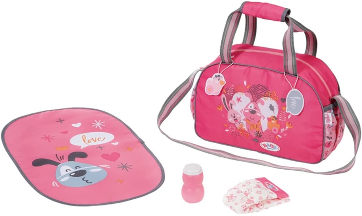 Zapfbaby geborene Wickeltasche 43 cm