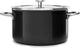 Kitchenaid Emaille-Kochtopf mit Stahlkern – 24 cm – 6 l – Schwarz