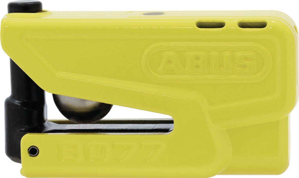 Abus Granit Detecto Xplus 8077 2.0 Scheibenbremsschloss Art 4 – gelb