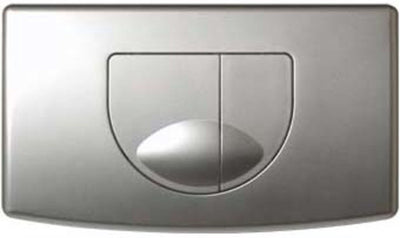 Plieger Hauptbedienfeld – WC-Bedienfeld – 2 Tasten – Streichholz-Bedienfeld