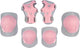 Nijdam Schlittschuhschutzset Kinder - Betonrosa - Rosagrau - m