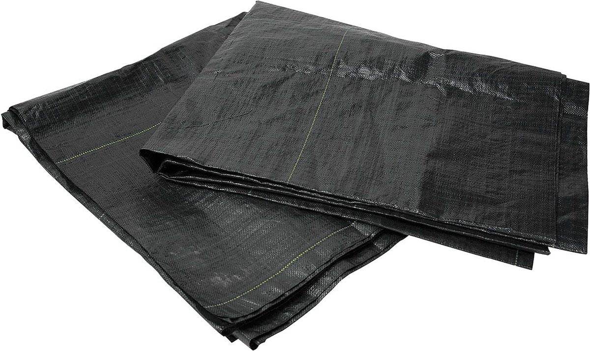 Bo-Camp - Bodentuch - Öko - 6x3 Meter - Schwarz
