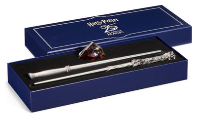 Edle Sammlung von Harry Potter-Zauberstäben zum 25-jährigen Jubiläum von Harry Potter, Zauberstäbe und Zauberstein-Set