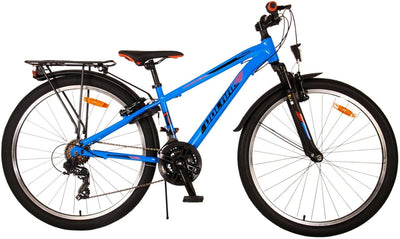 Volare Cross Children's Bicycle - Jungen - 26 Zoll - Blau - 18 Zahnräder - Zwei Handbremsen