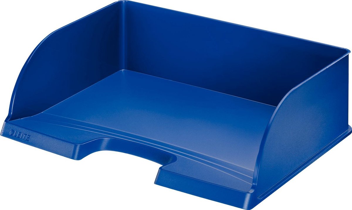 Leitz plus Jumbo-Briefablage – A4 quer – Blau