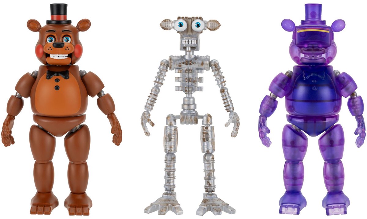 Jazwares Five Nights at Freddys Endo-Series-Figur – Endo-2 mit Spielzeug-Freddy-Teilen, VR-Freddy-Teilen 15 cm