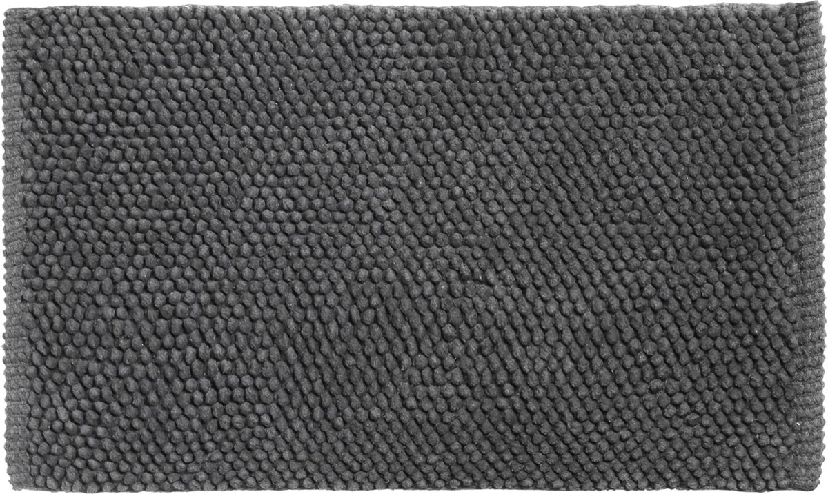 Differnz Popcorn Badematte 50x80cm Anthrazit
