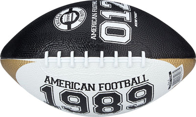 New Port American Football – Mini – Gold, Schwarz und Weiß