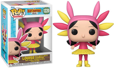 Funko The Bob's Burgers Movie Pop! Pride Vinylfigur Louise Itty Bitty Ditty Committee 9 cm