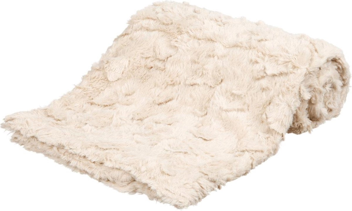Trixie Dog Decke gemütliche Fleece Beige