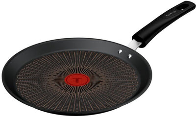 Tefal Experience – Pfannkuchenpfanne – 25 cm – Fusion-Kern – Antihaftbeschichtung – Induktion – geeignet für die Verwendung mit Metallspateln