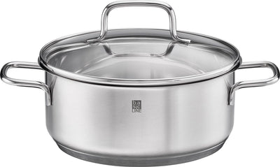 Rösle Basic Line - Basic Line Kochtopf niedrig ø 20 cm - Edelstahl - Silber -