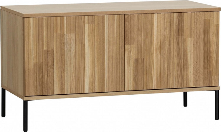 Woood neuer TV-Schrank mit Gravur – Eiche – Natur – 56 x 100 x 44 cm