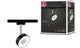 Paulmann Urail Rail Spot Circle 200lm 5W 2700K dimmbar 230V Schwarz matt